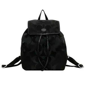 Coach Canvas Leather Backpack (Pre-Owned)
