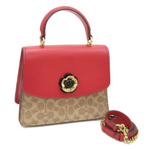 Coach   Color Pvc Leather Handbag (Pre-Owned)