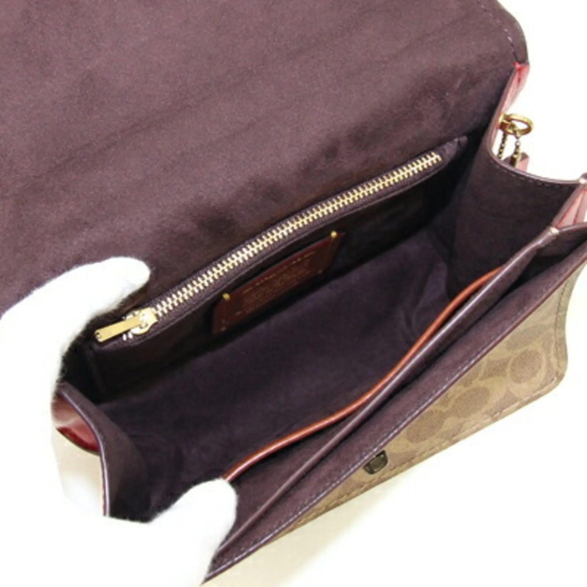 Coach   Color Pvc Leather Handbag (Pre-Owned)