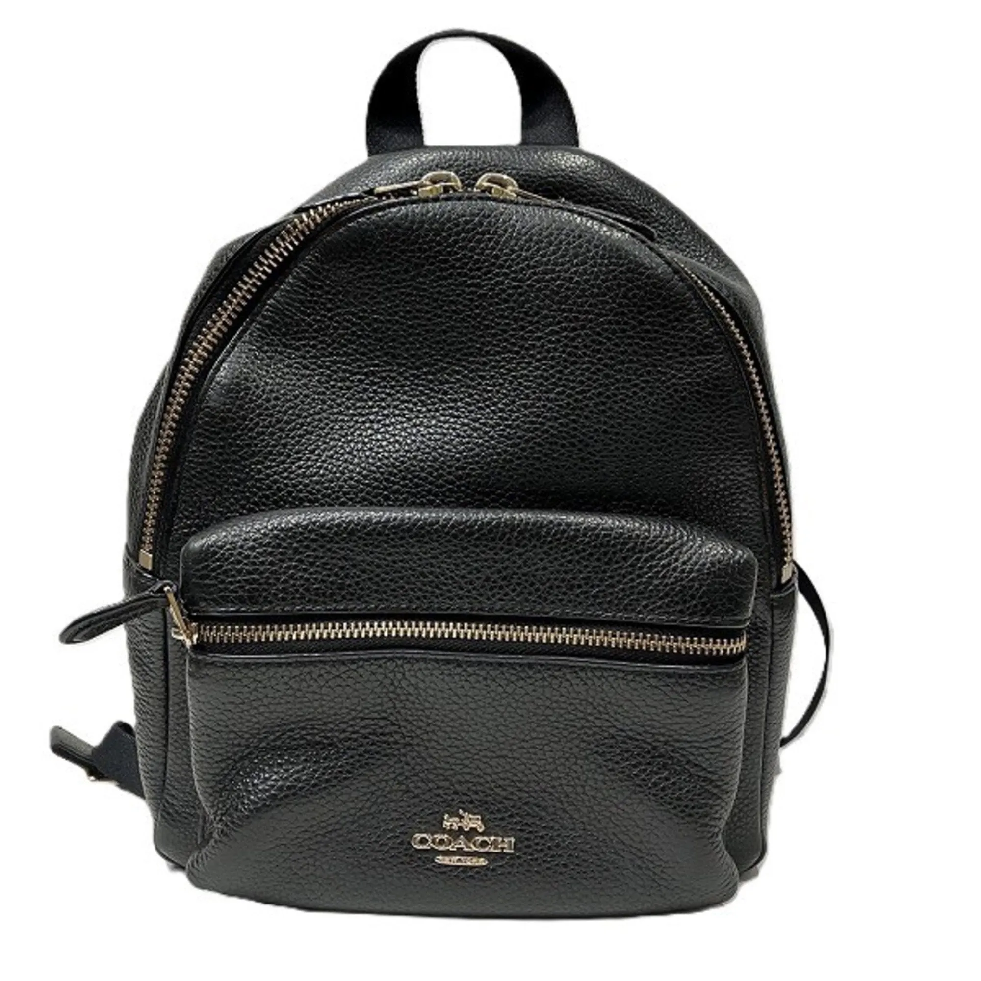 Coach  Leather Backpack (Pre-Owned)