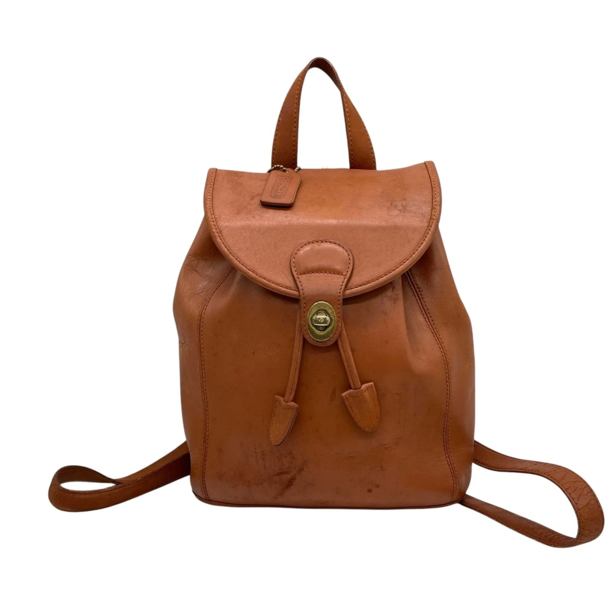 Coach Leather Backpack (Pre-Owned)