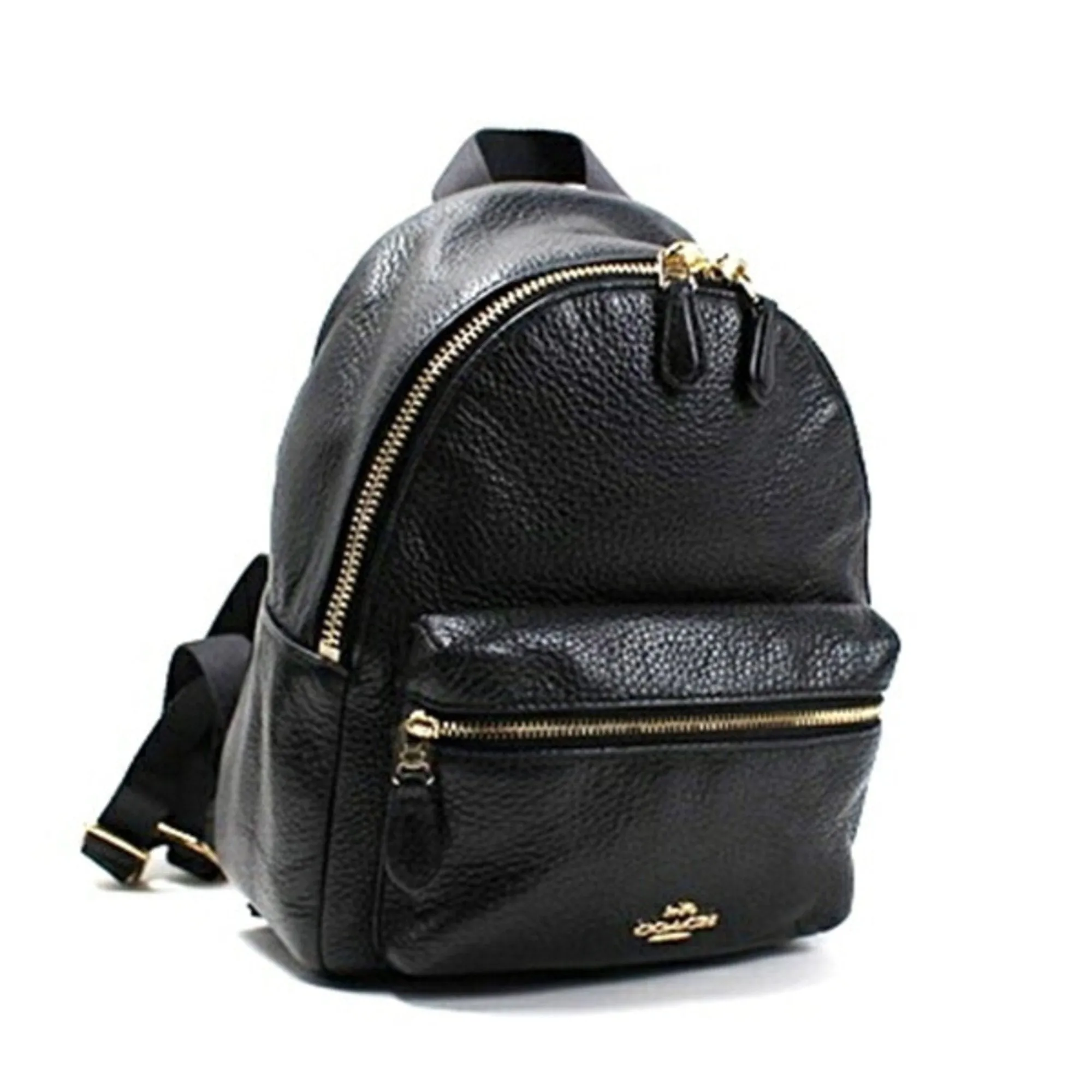 Coach Leather Backpack (Pre-Owned)