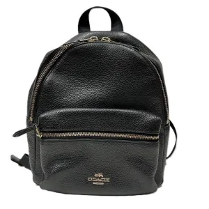 Coach  Leather Backpack (Pre-Owned)