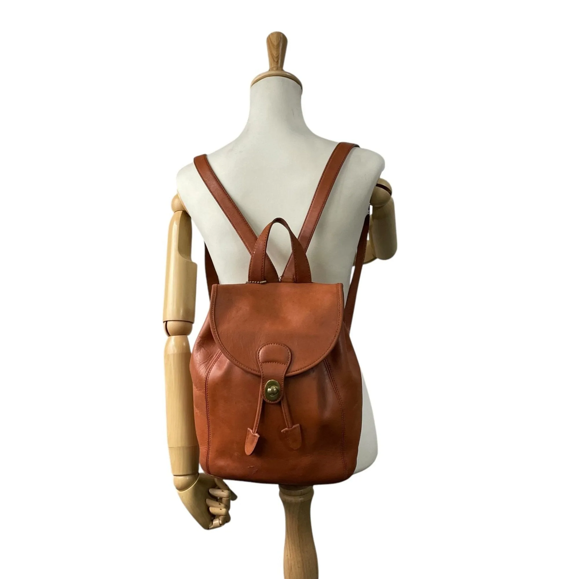 Coach Leather Backpack (Pre-Owned)