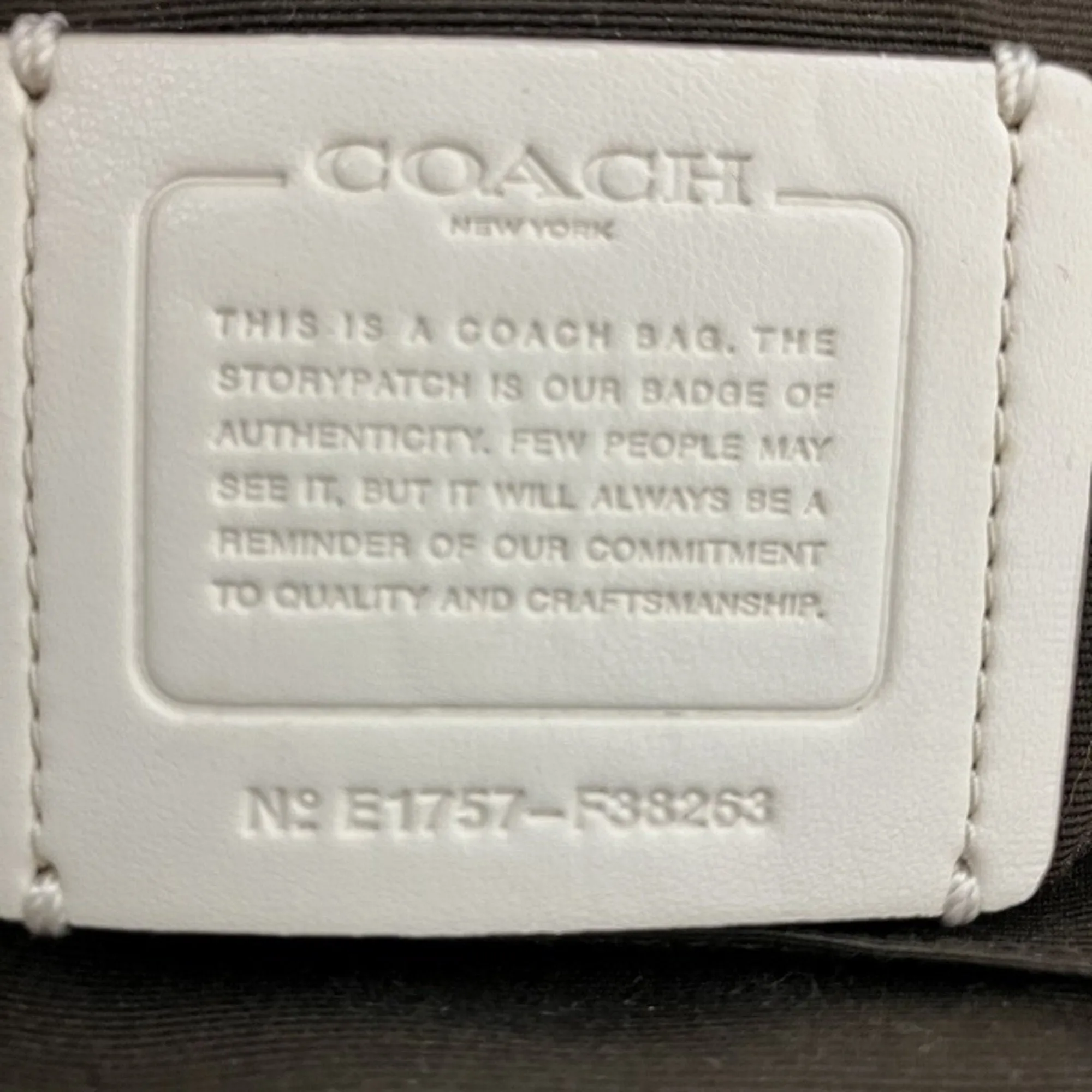Coach Leather Backpack (Pre-Owned)