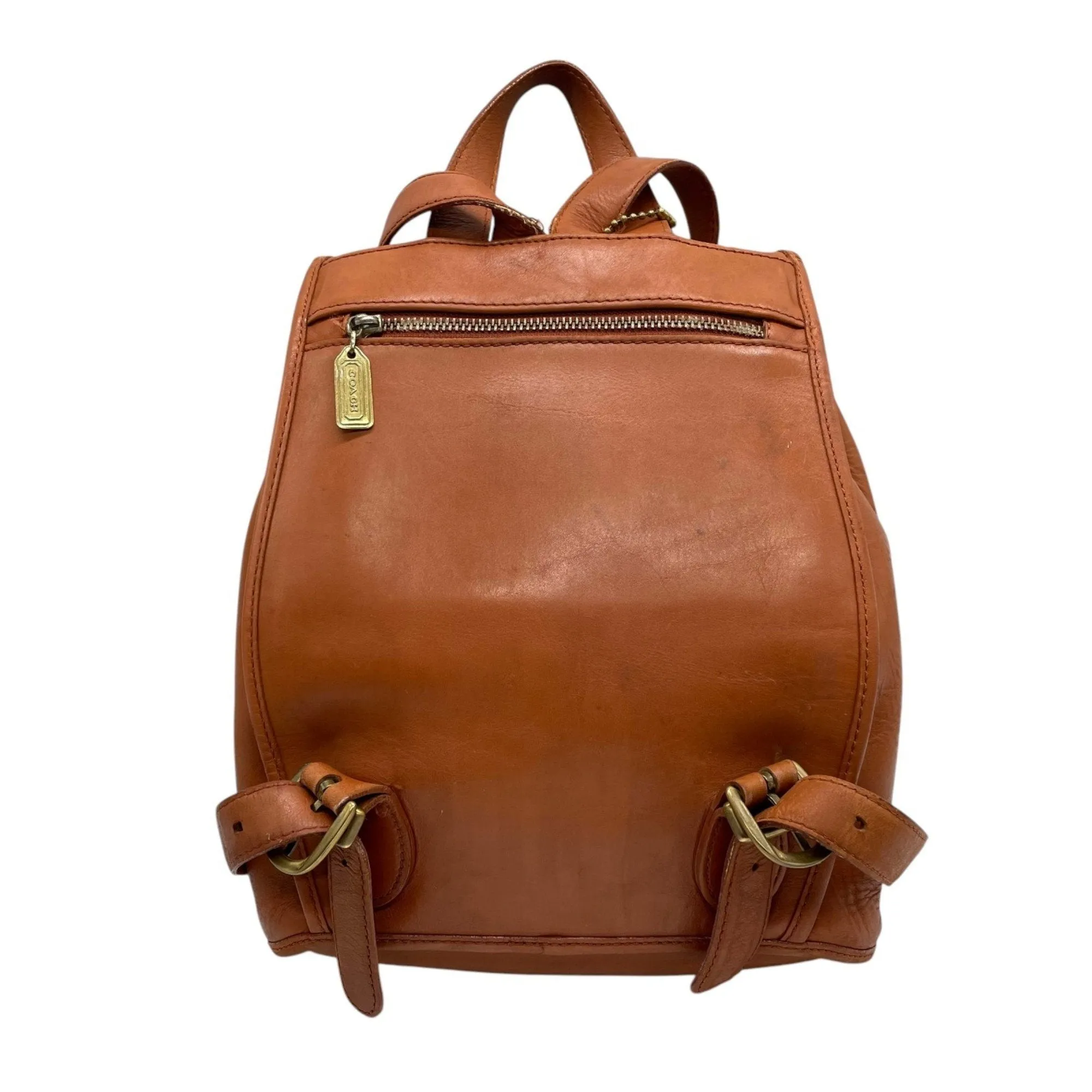 Coach Leather Backpack (Pre-Owned)
