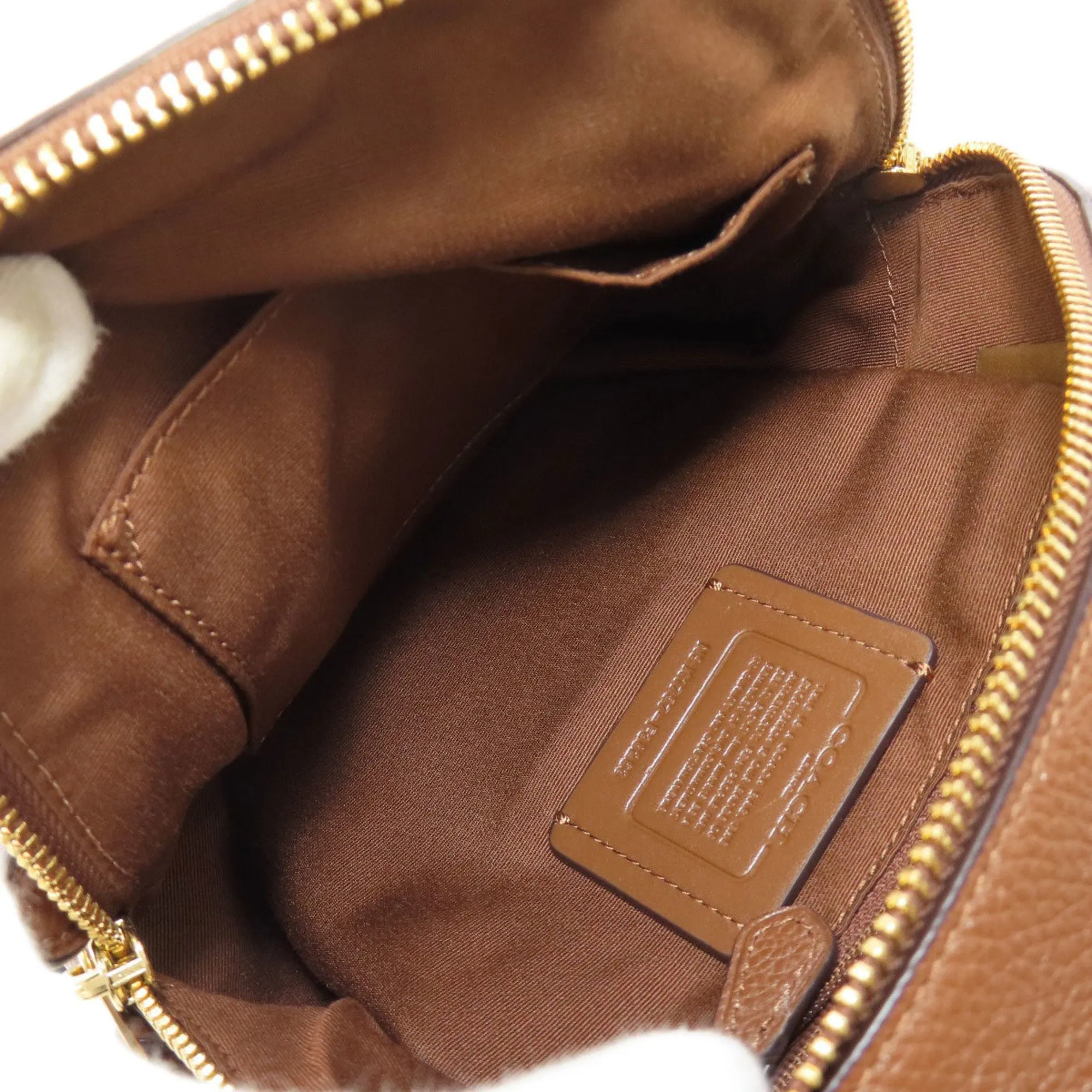 Coach  Leather Backpack (Pre-Owned)