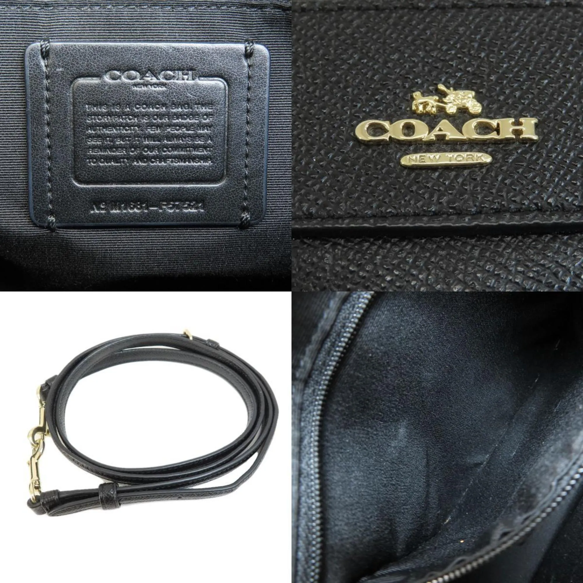 Coach  Leather Handbag (Pre-Owned)