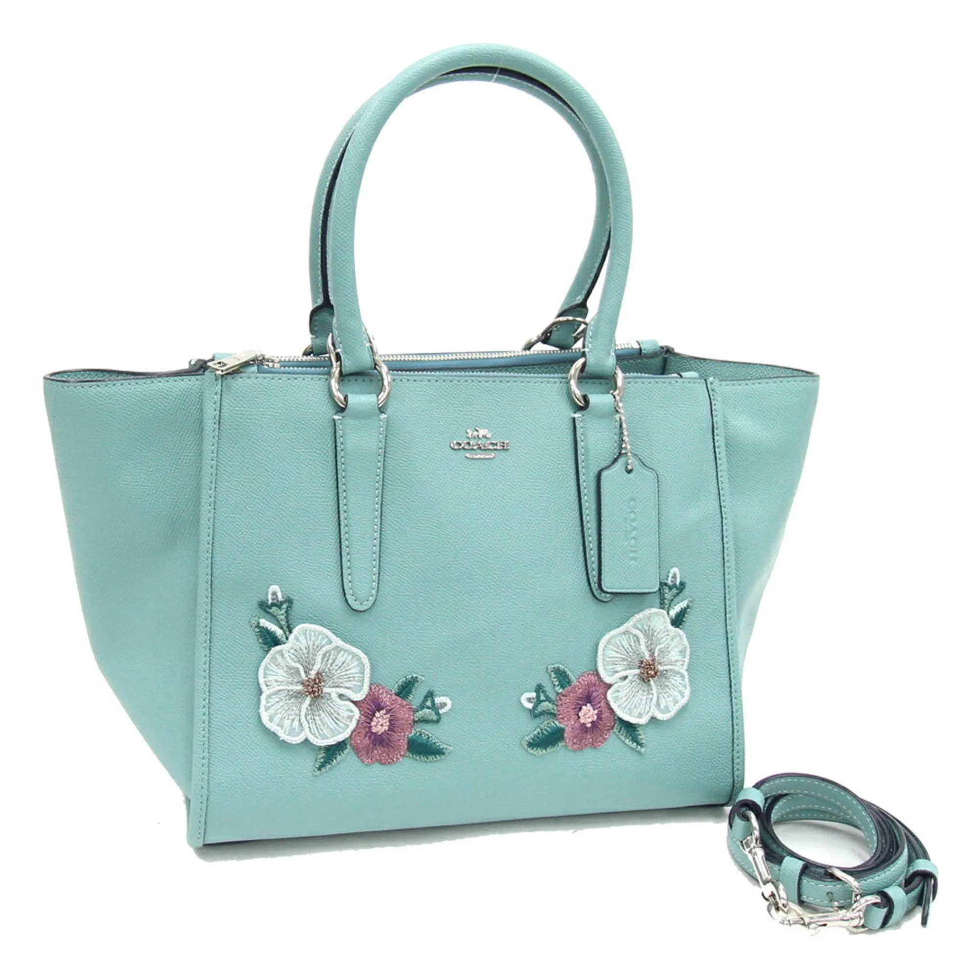 Coach Leather Handbag (Pre-Owned)