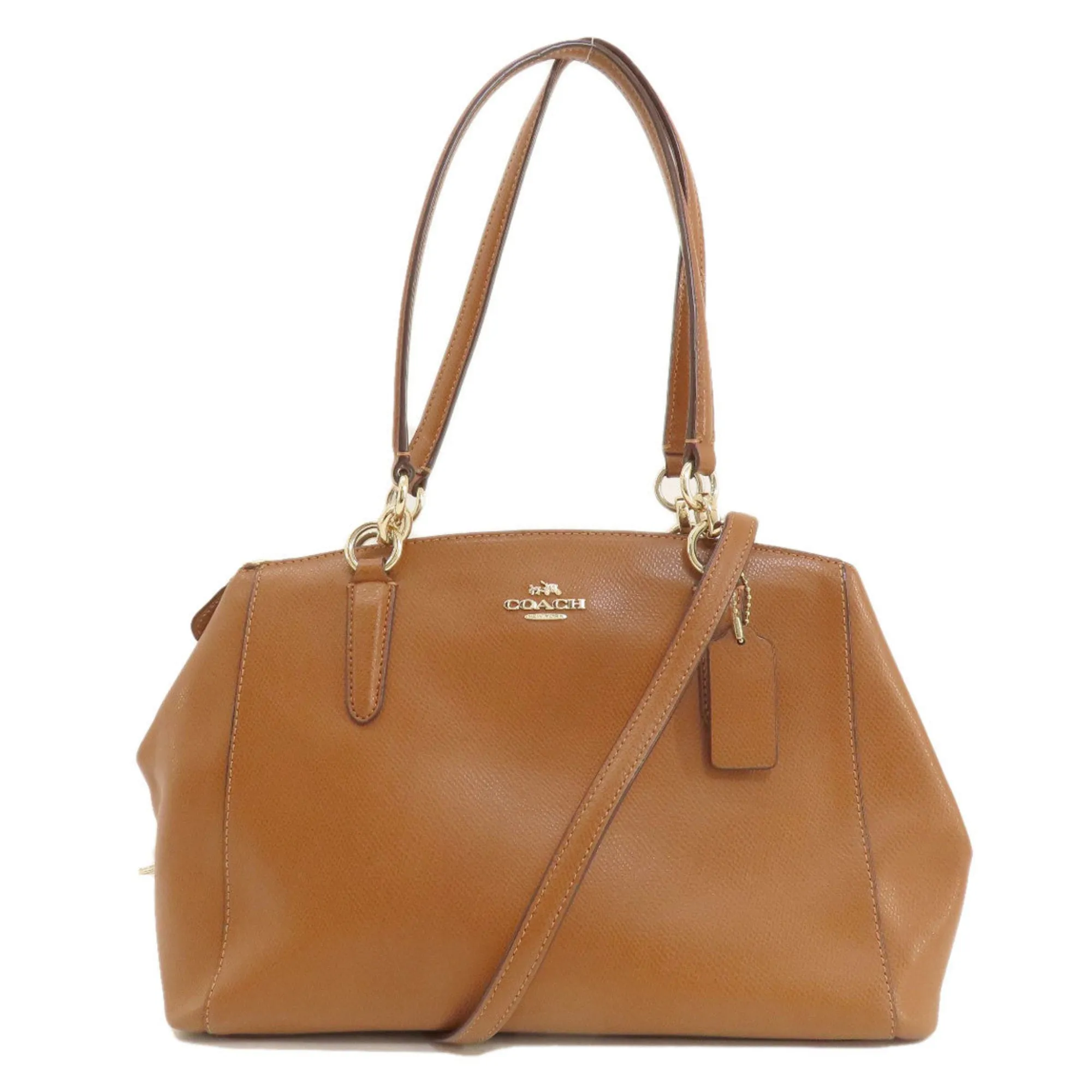 Coach  Leather Handbag (Pre-Owned)