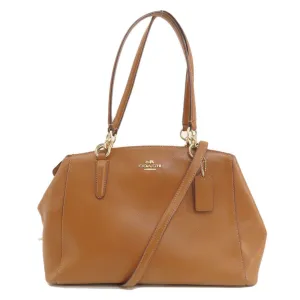 Coach  Leather Handbag (Pre-Owned)