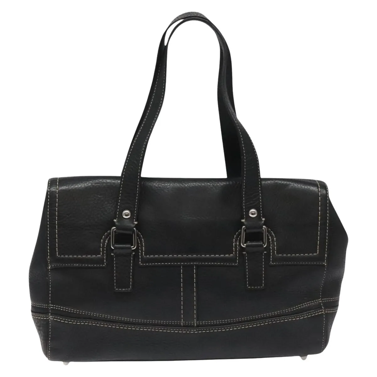Coach Leather Handbag (Pre-Owned)