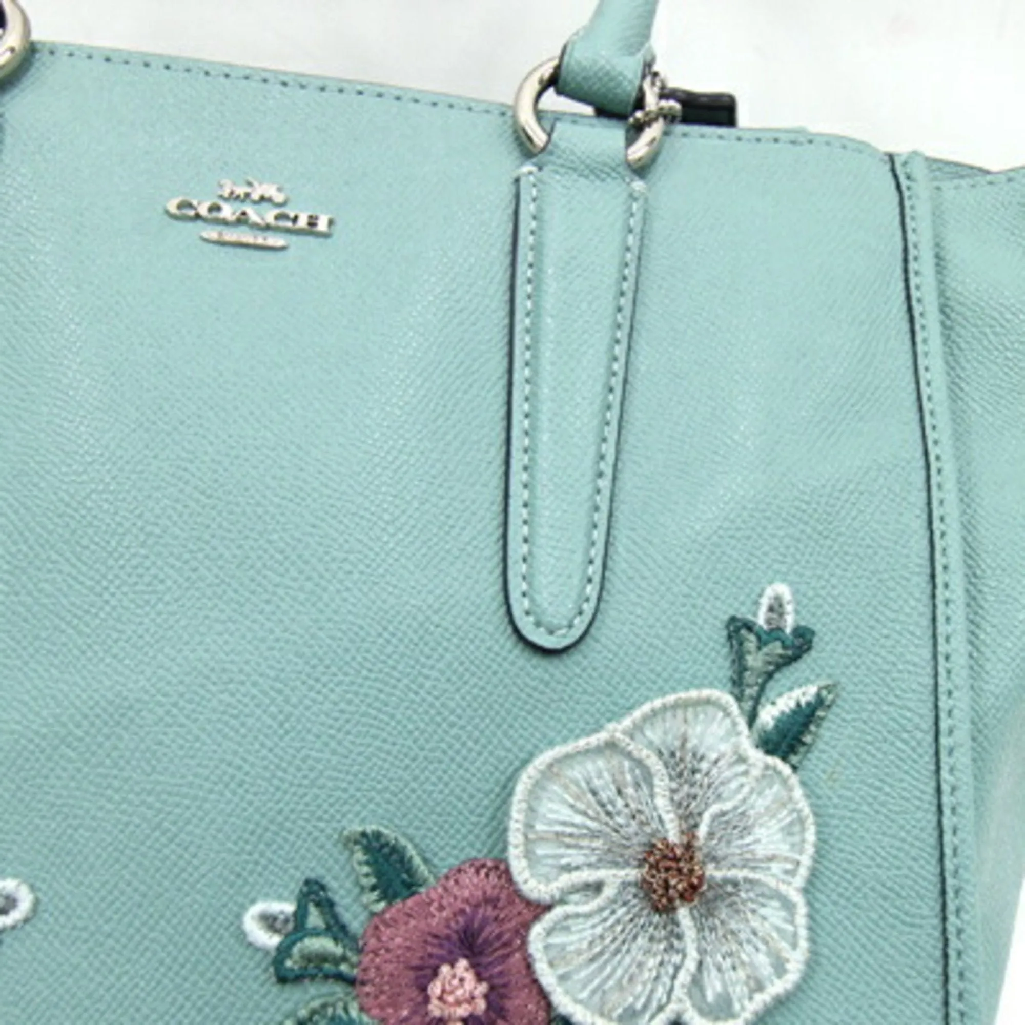 Coach Leather Handbag (Pre-Owned)