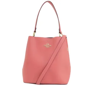 Coach  Leather Handbag (Pre-Owned)