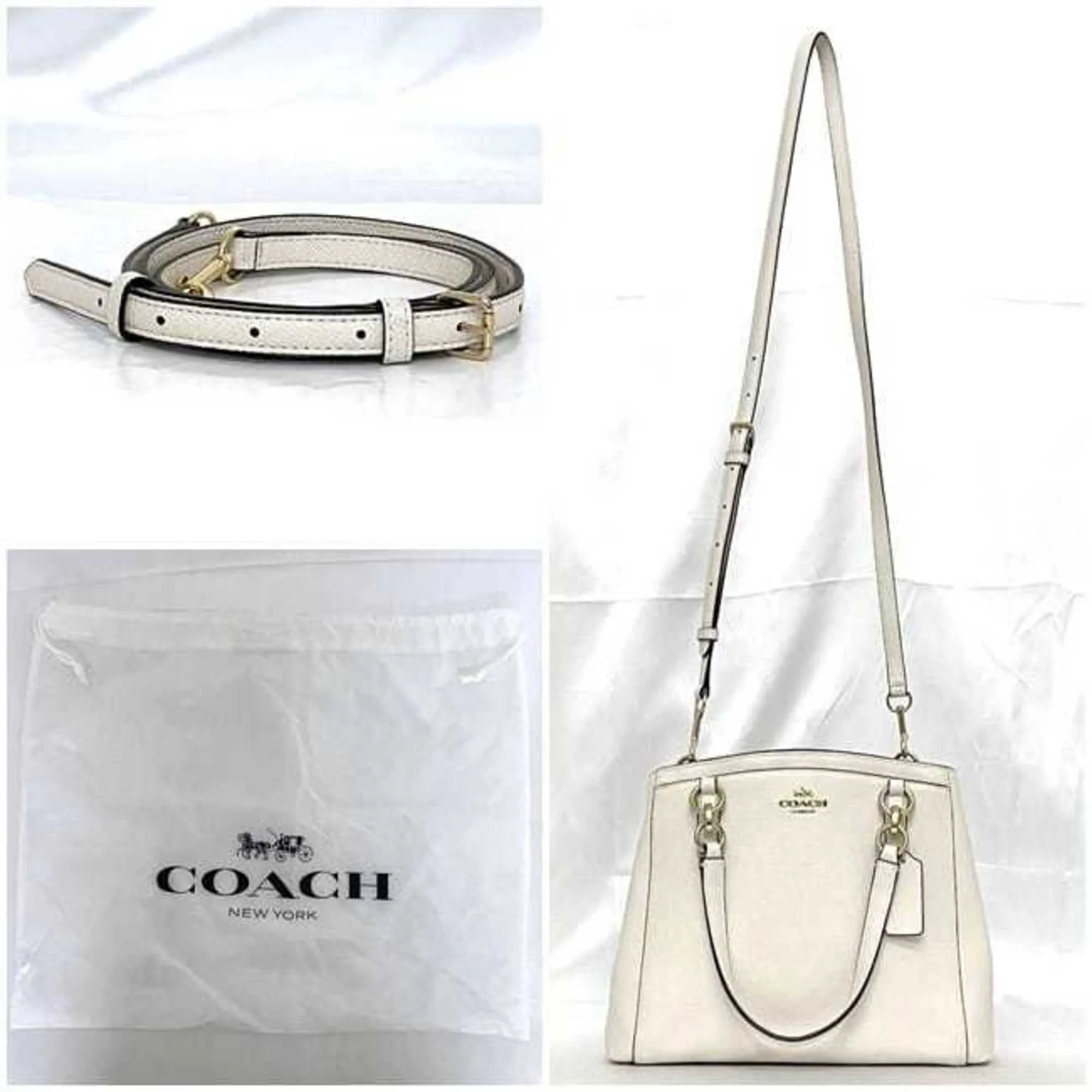 Coach Leather Handbag (Pre-Owned)