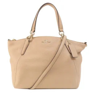 Coach  Leather Handbag (Pre-Owned)