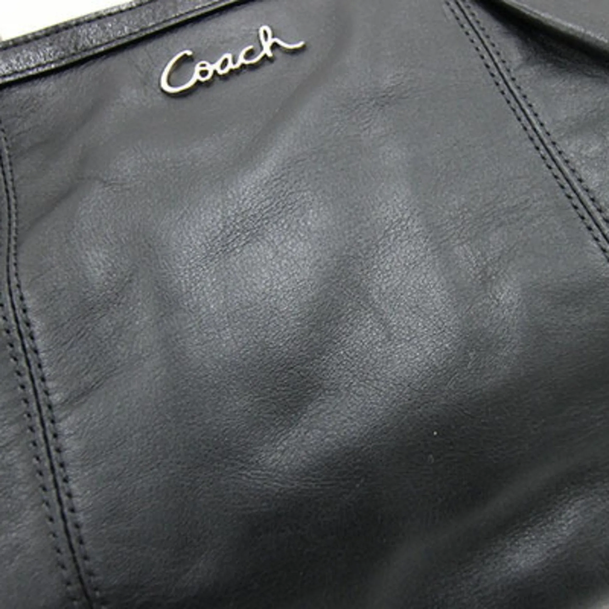 Coach Leather Tote Bag (Pre-Owned)