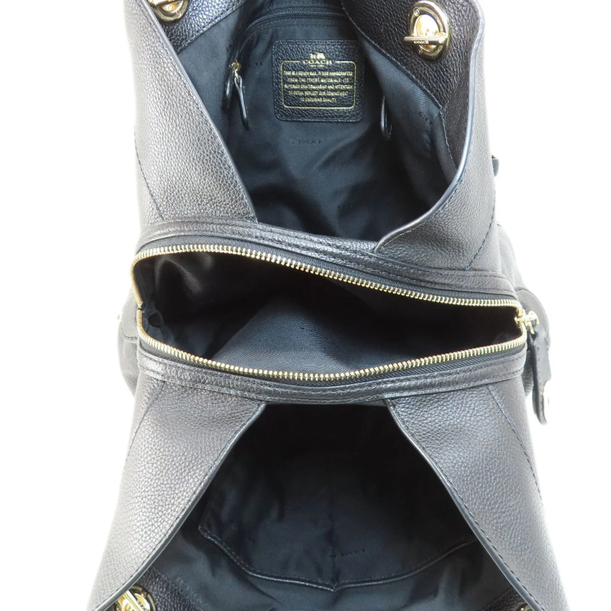 Coach  Leather Tote Bag (Pre-Owned)