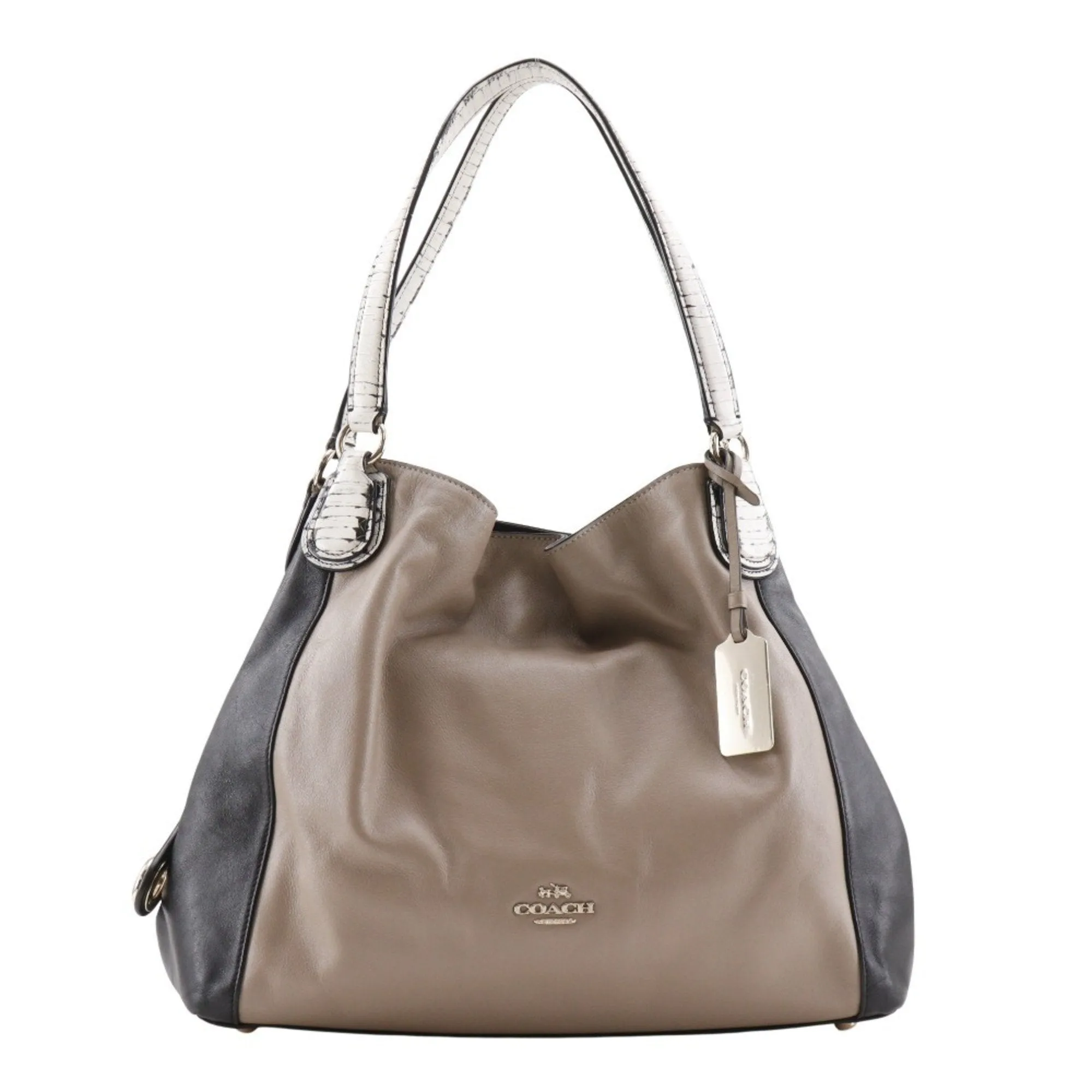 Coach  Leather Tote Bag (Pre-Owned)