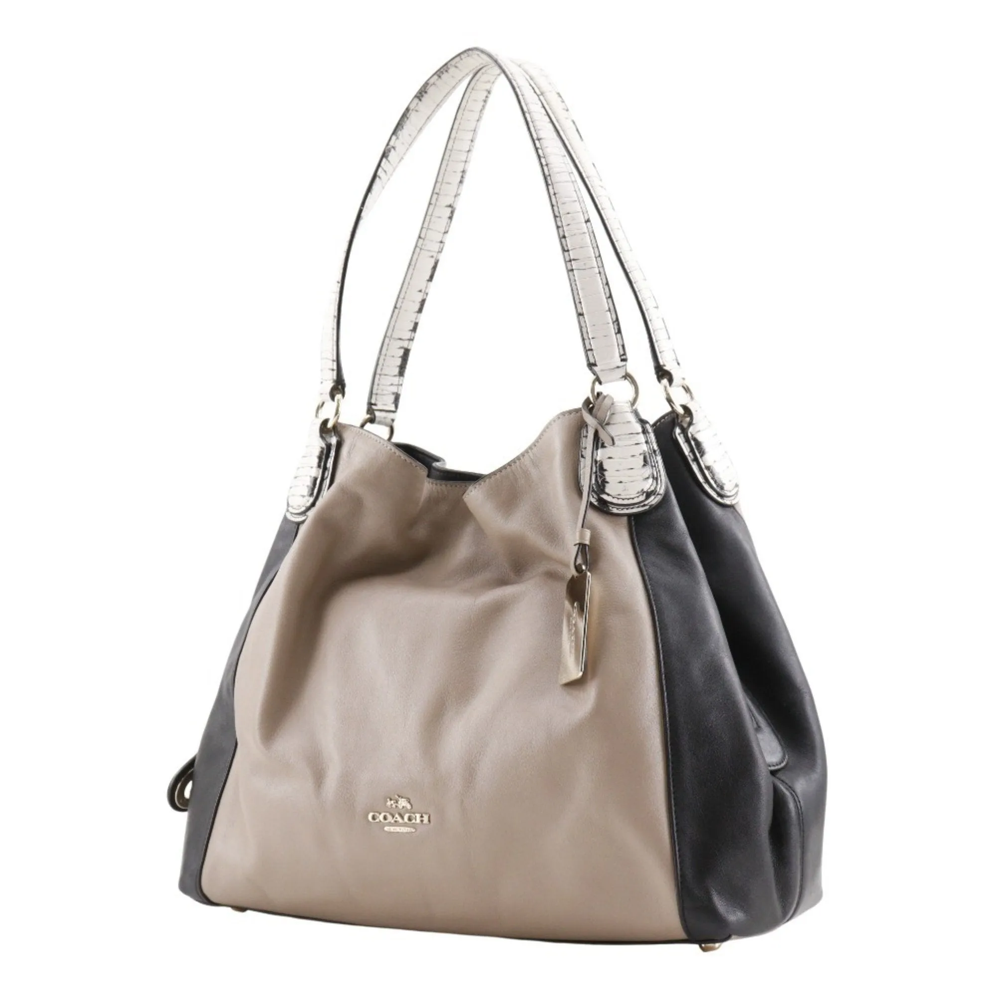 Coach  Leather Tote Bag (Pre-Owned)