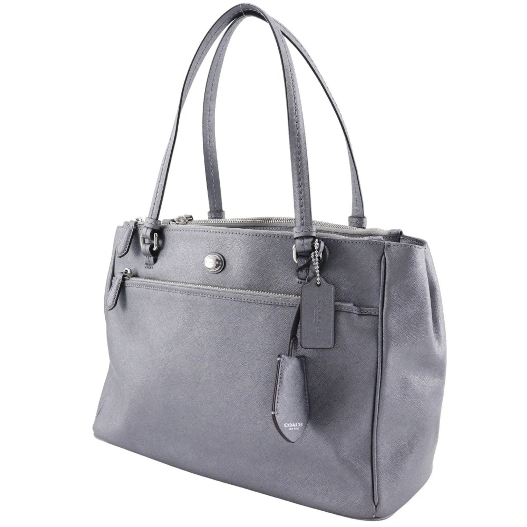 Coach Leather Tote Bag (Pre-Owned)