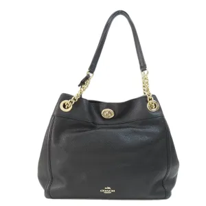 Coach  Leather Tote Bag (Pre-Owned)