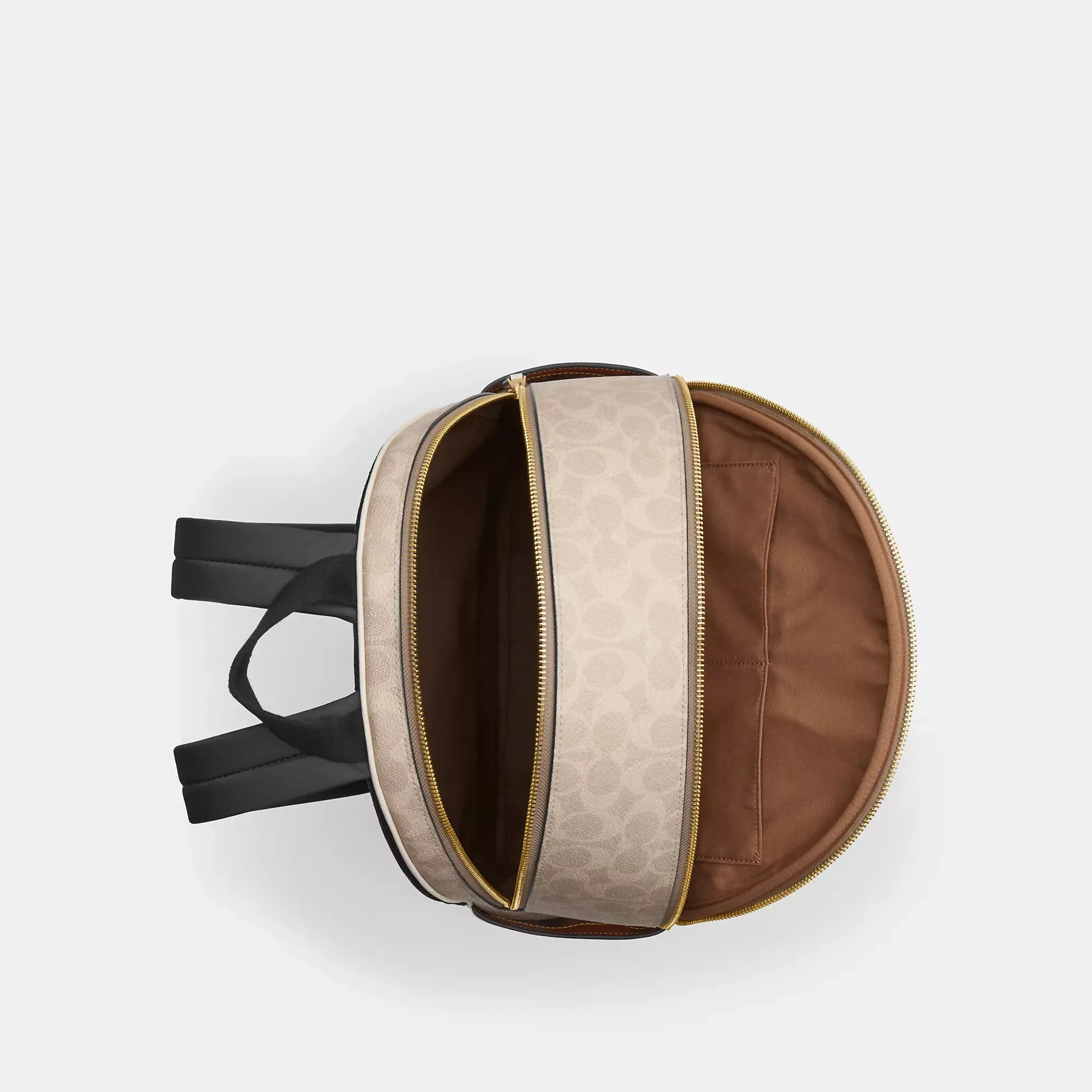 Coach Outlet Large Court Backpack In Signature Canvas