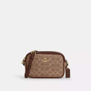 Coach Outlet Mini Jamie Camera Bag In Signature Canvas