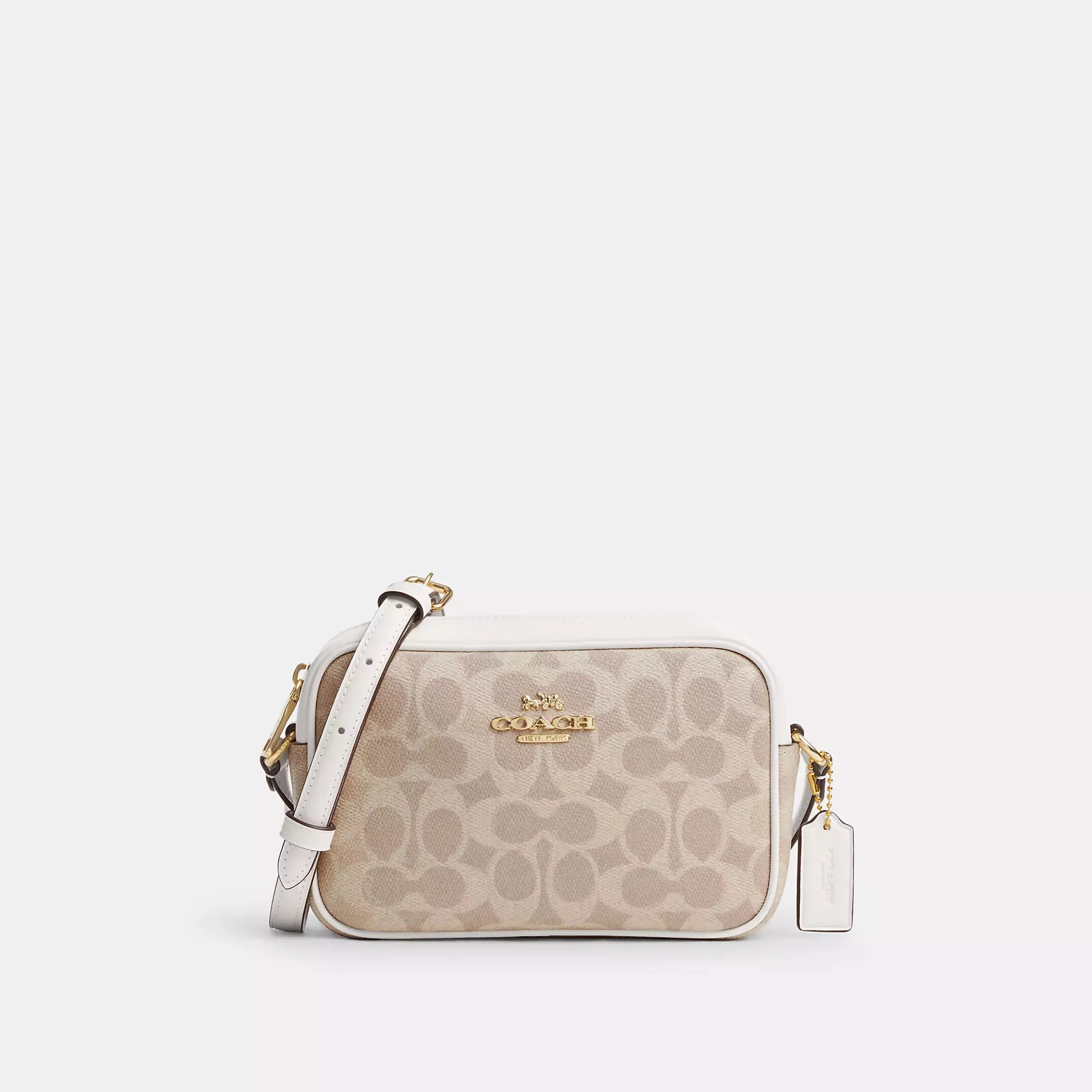 Coach Outlet Mini Jamie Camera Bag In Signature Canvas