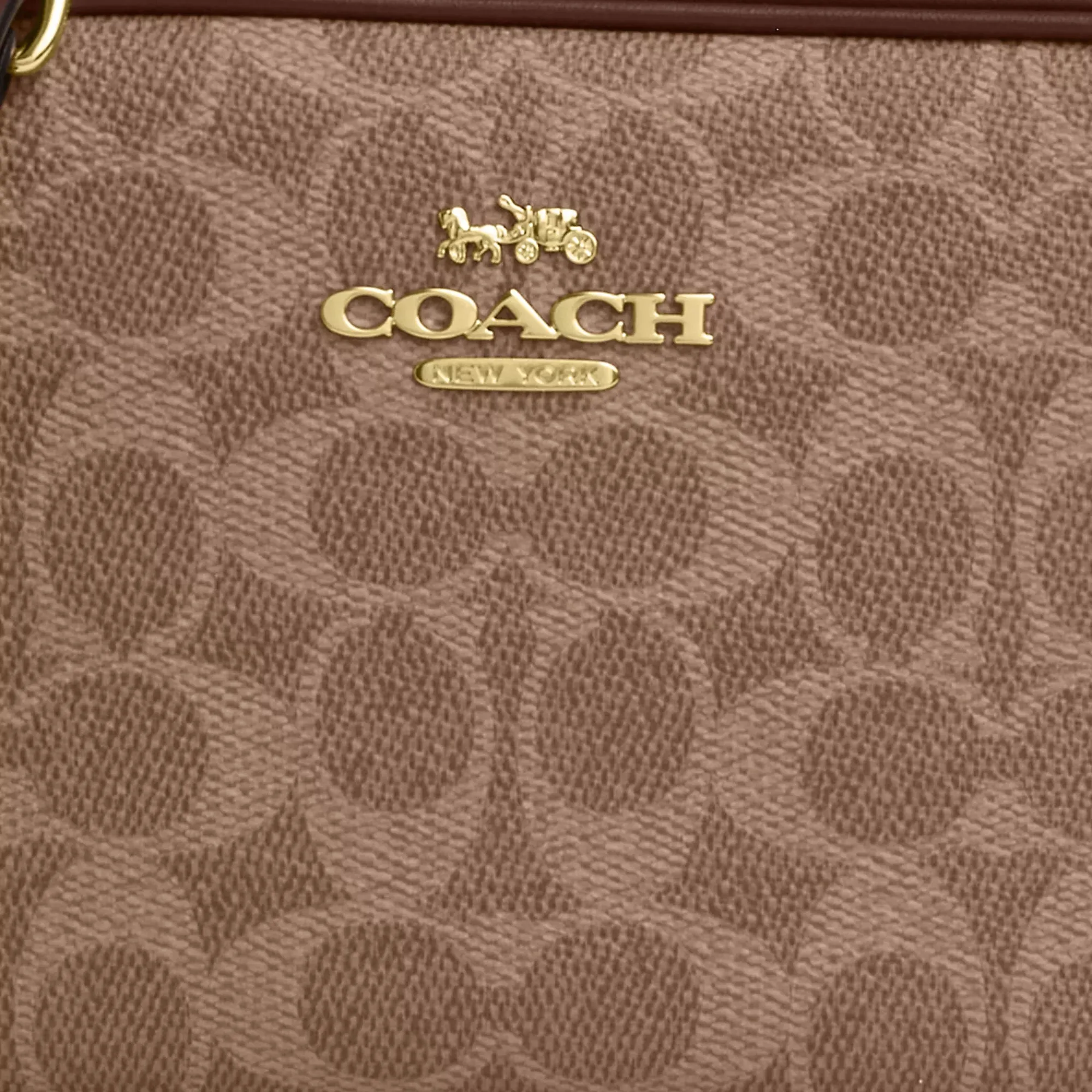 Coach Outlet Mini Jamie Camera Bag In Signature Canvas