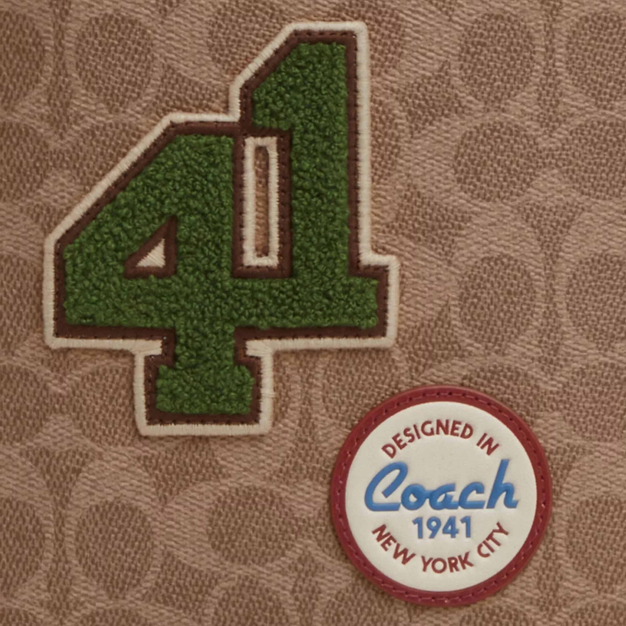Coach Outlet Sullivan Pack In Signature Canvas With Patches