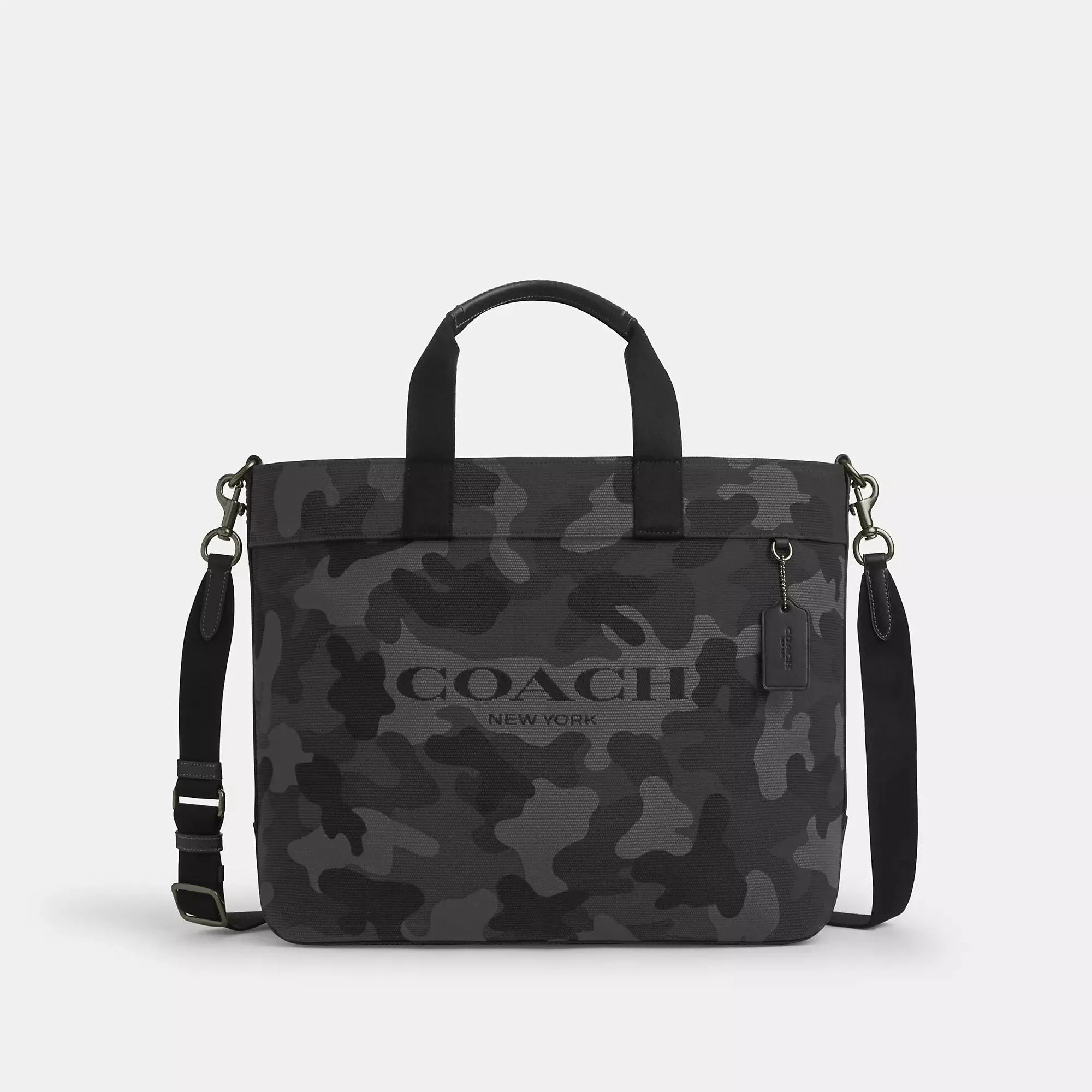 Coach Outlet Tote Bag 38 With Camo Print