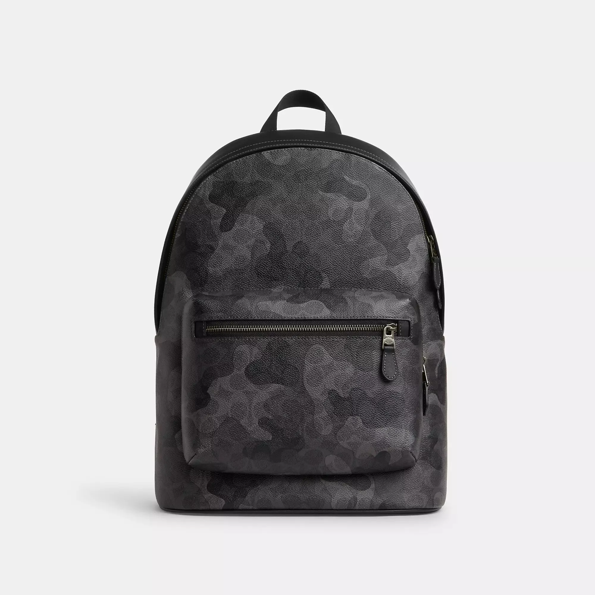 Coach Outlet West Backpack In Signature Camo Print