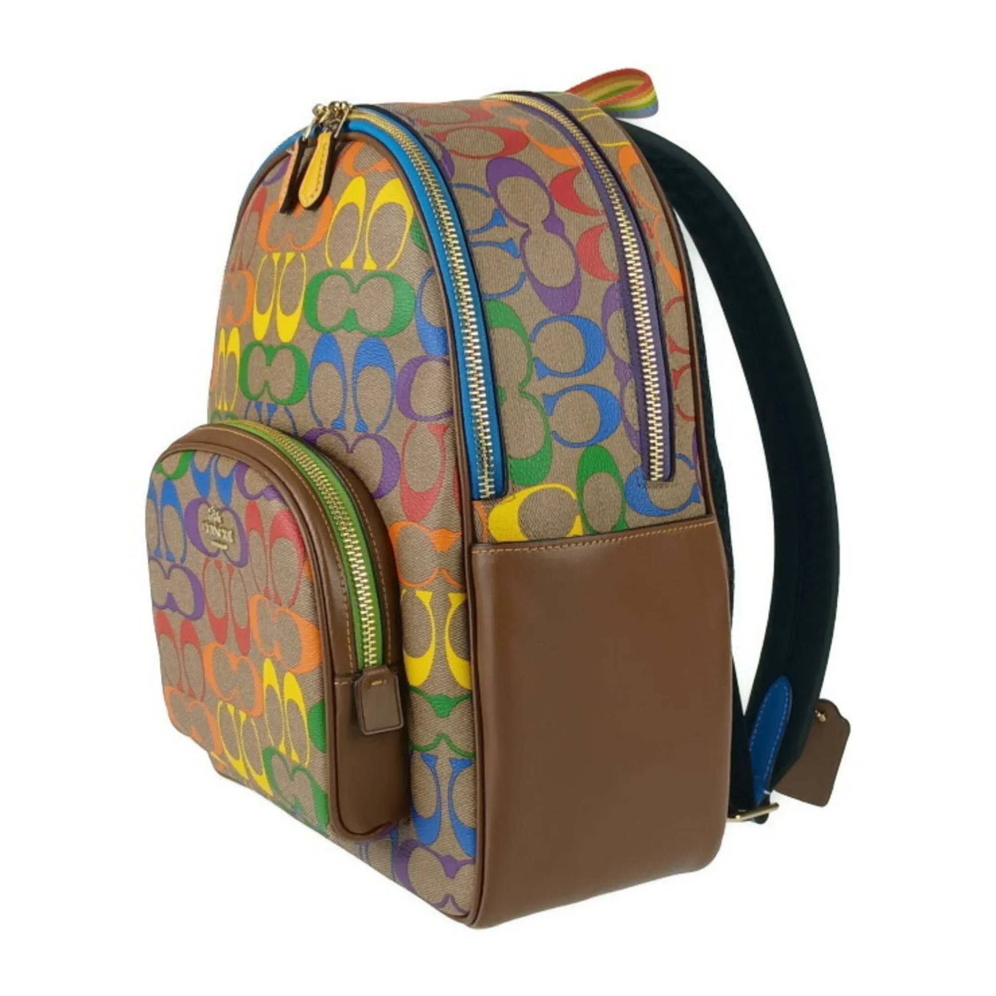 Coach   Pvc Leather Backpack (Pre-Owned)