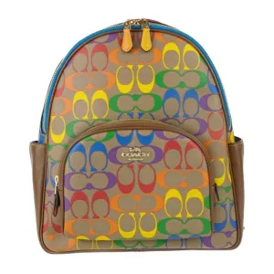 Coach   Pvc Leather Backpack (Pre-Owned)
