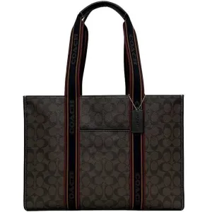 Coach  Pvc Leather Tote Bag (Pre-Owned)