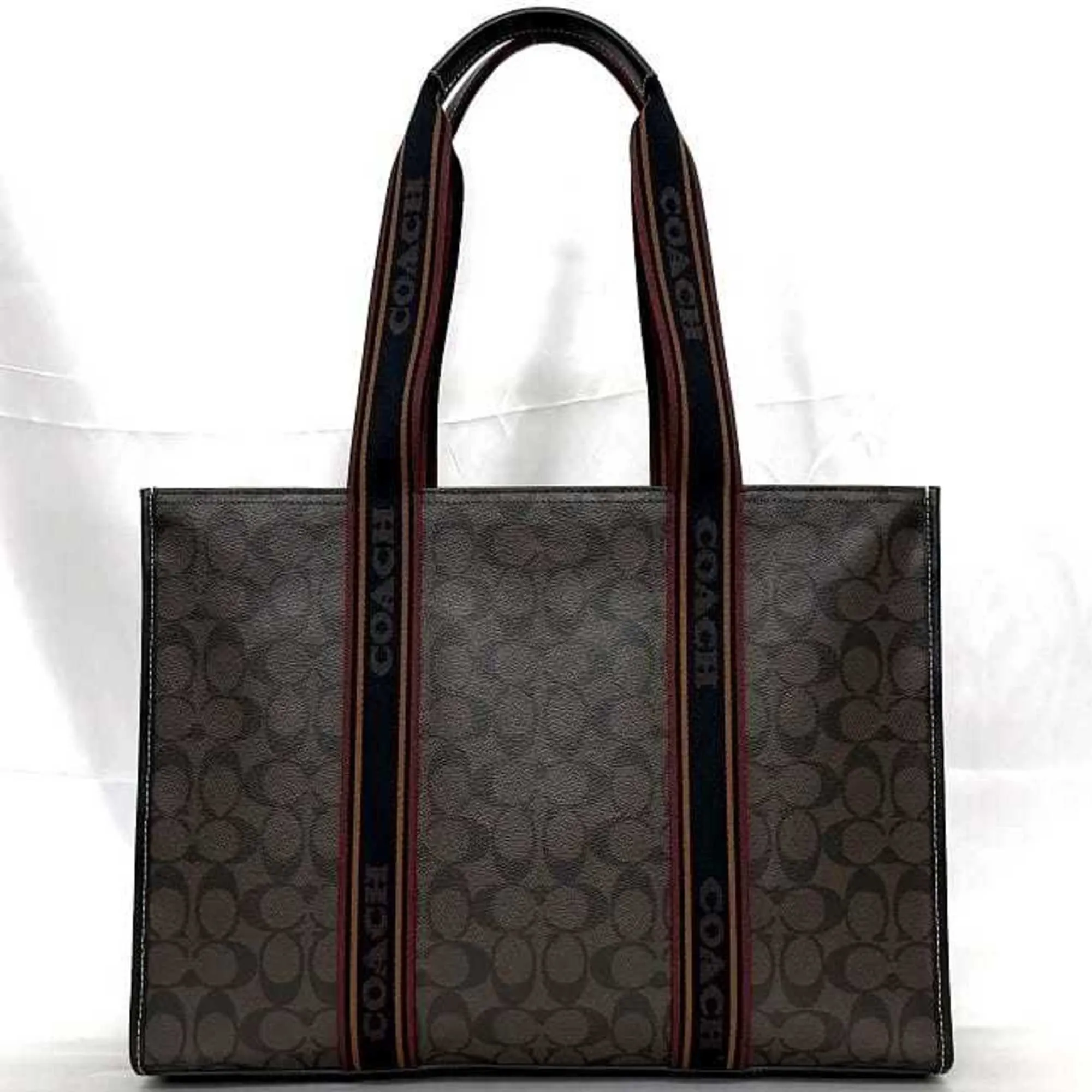 Coach  Pvc Leather Tote Bag (Pre-Owned)