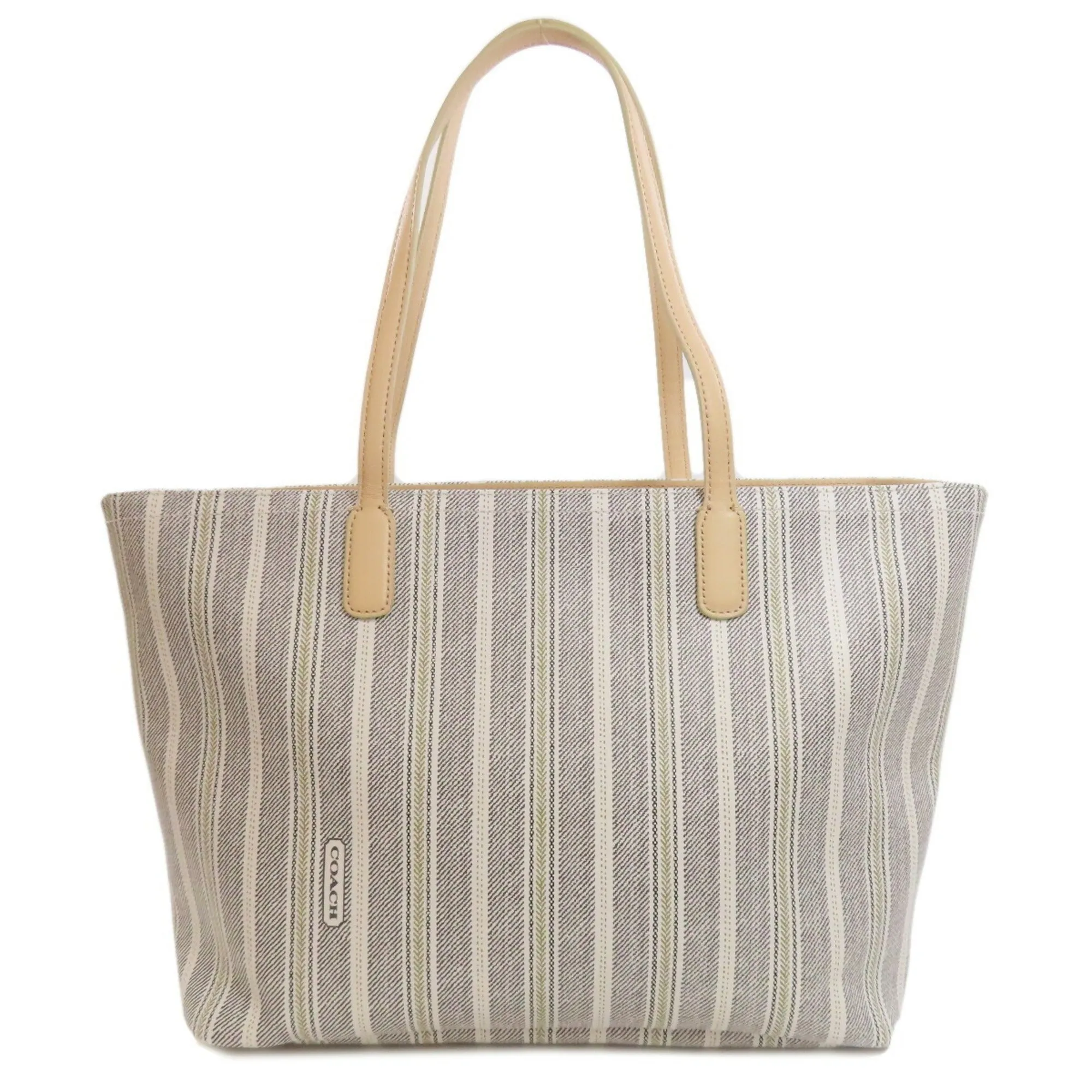 Coach  Pvc Tote Bag (Pre-Owned)