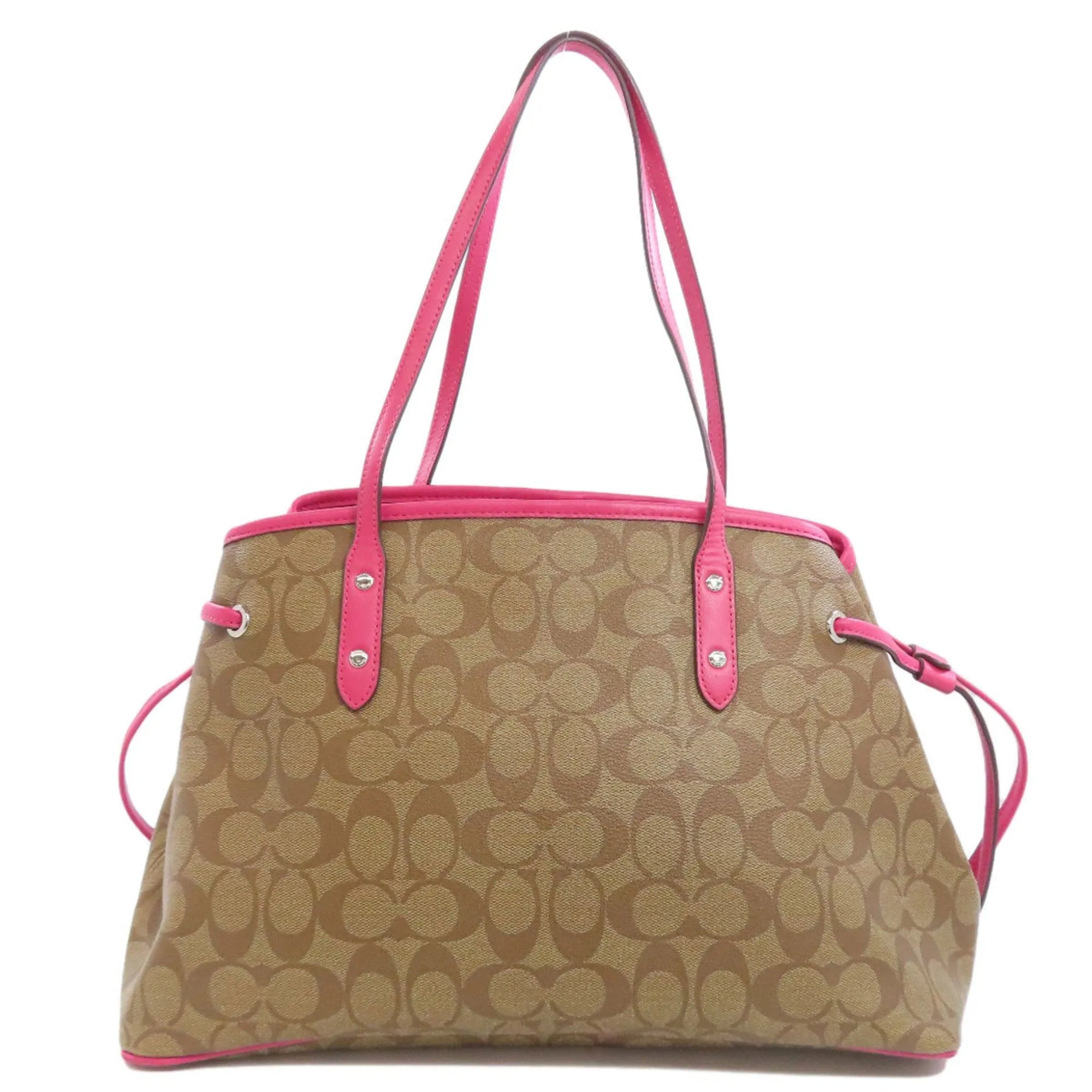 Coach Signature Canvas Tote Bag (Pre-Owned)
