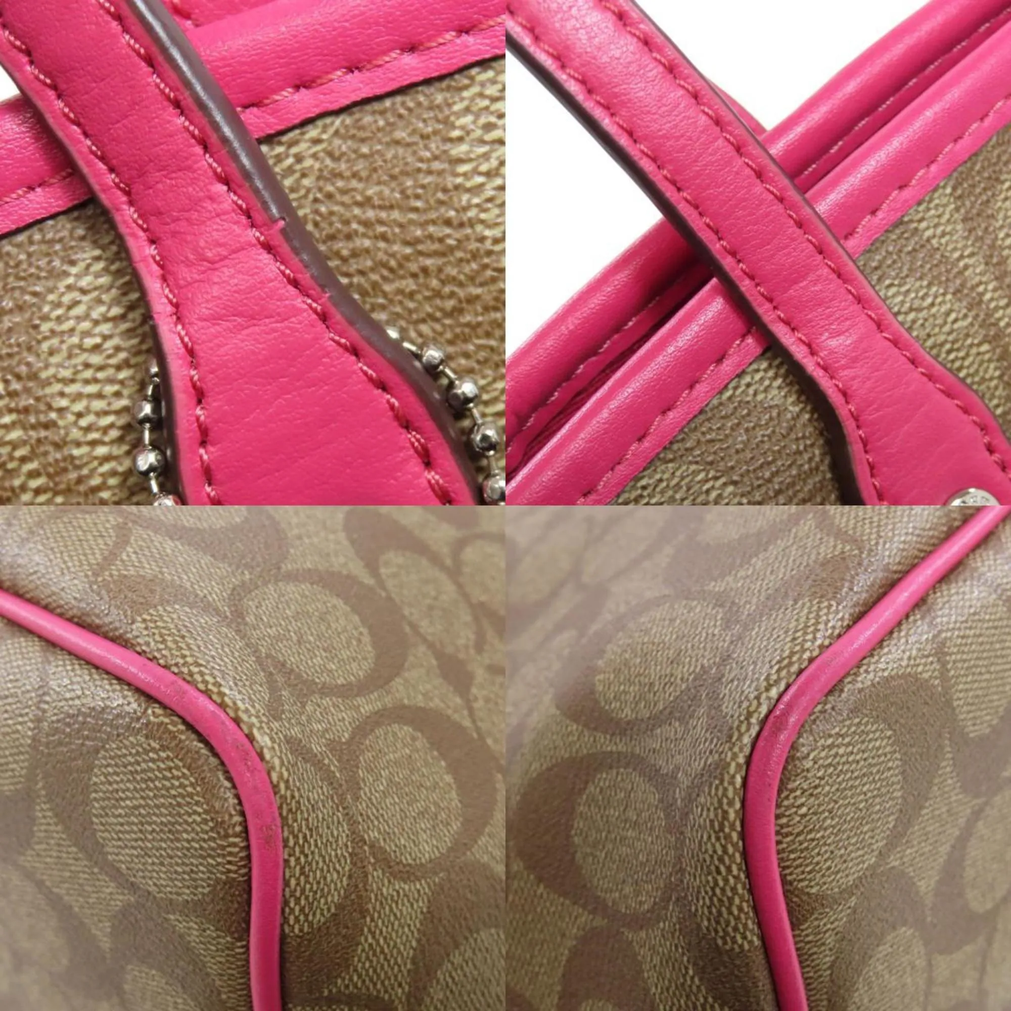 Coach Signature Canvas Tote Bag (Pre-Owned)