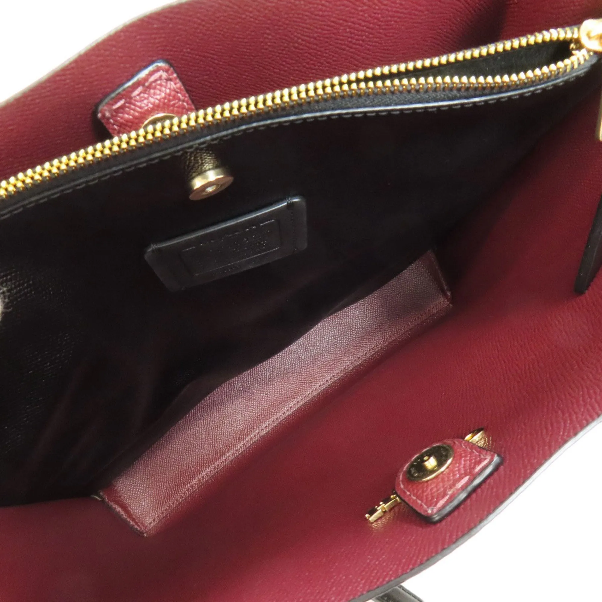 Coach Signature Pvc Handbag (Pre-Owned)