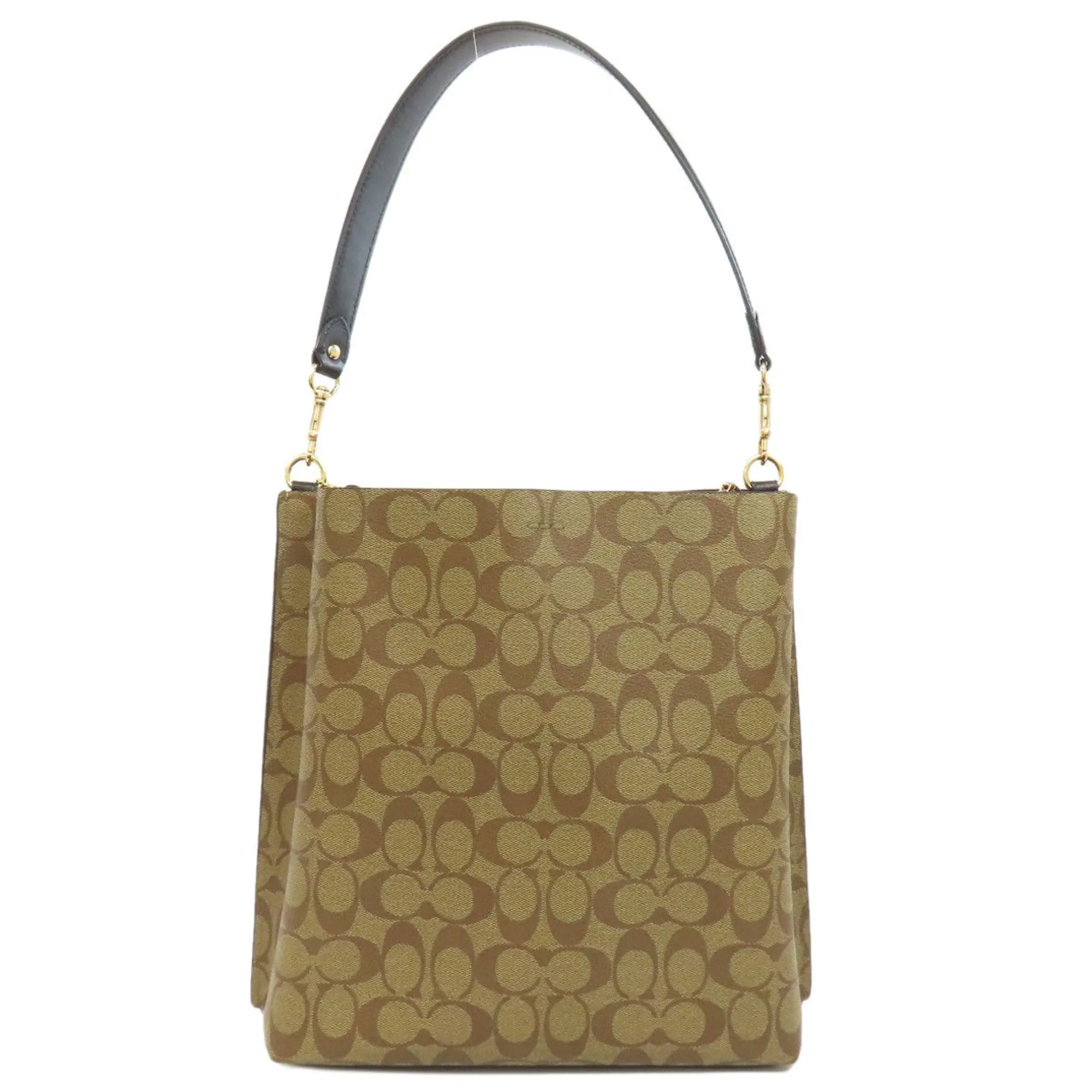 Coach Signature Pvc Handbag (Pre-Owned)