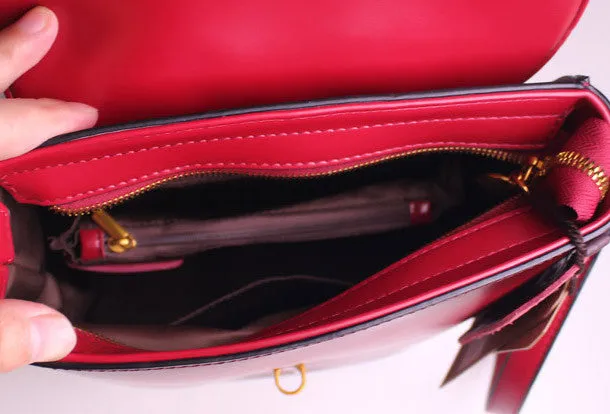 College Leather Backpacks for Women Shoulder bag for Women
