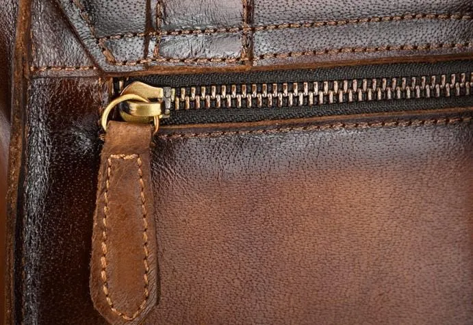 Cool Leather Mens Briefcase Messenger Bag Shoulder Bag Satchel Backpack for men