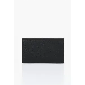 Corneliani Saffiano Leather Bifold Card Holder