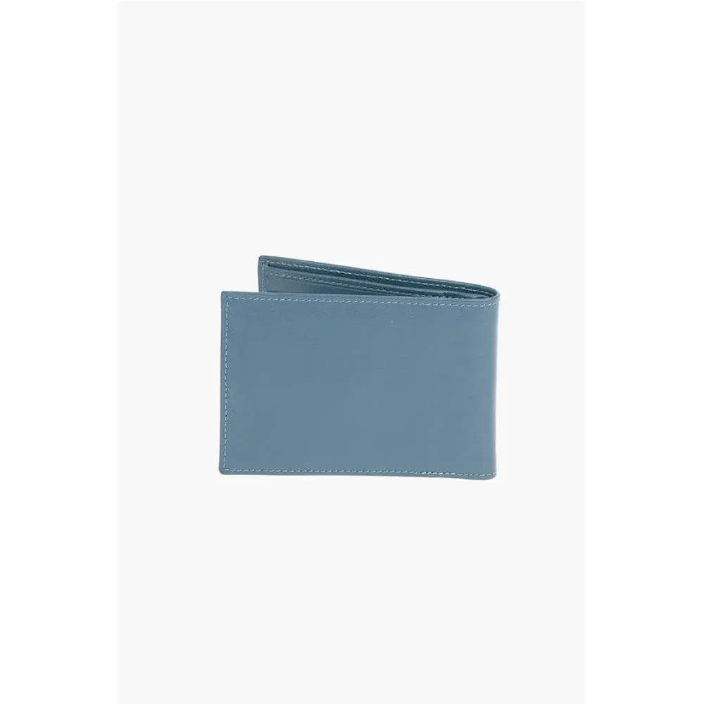 Corneliani Tumbled Leather Trifold Wallet