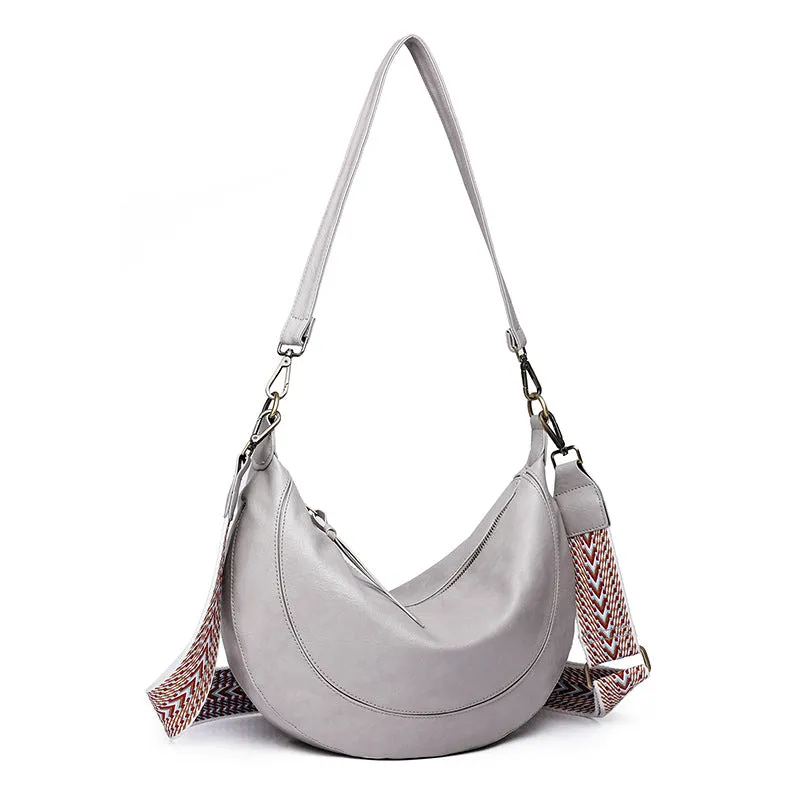 Crescent Style Large Capacity  Shoulder Bag