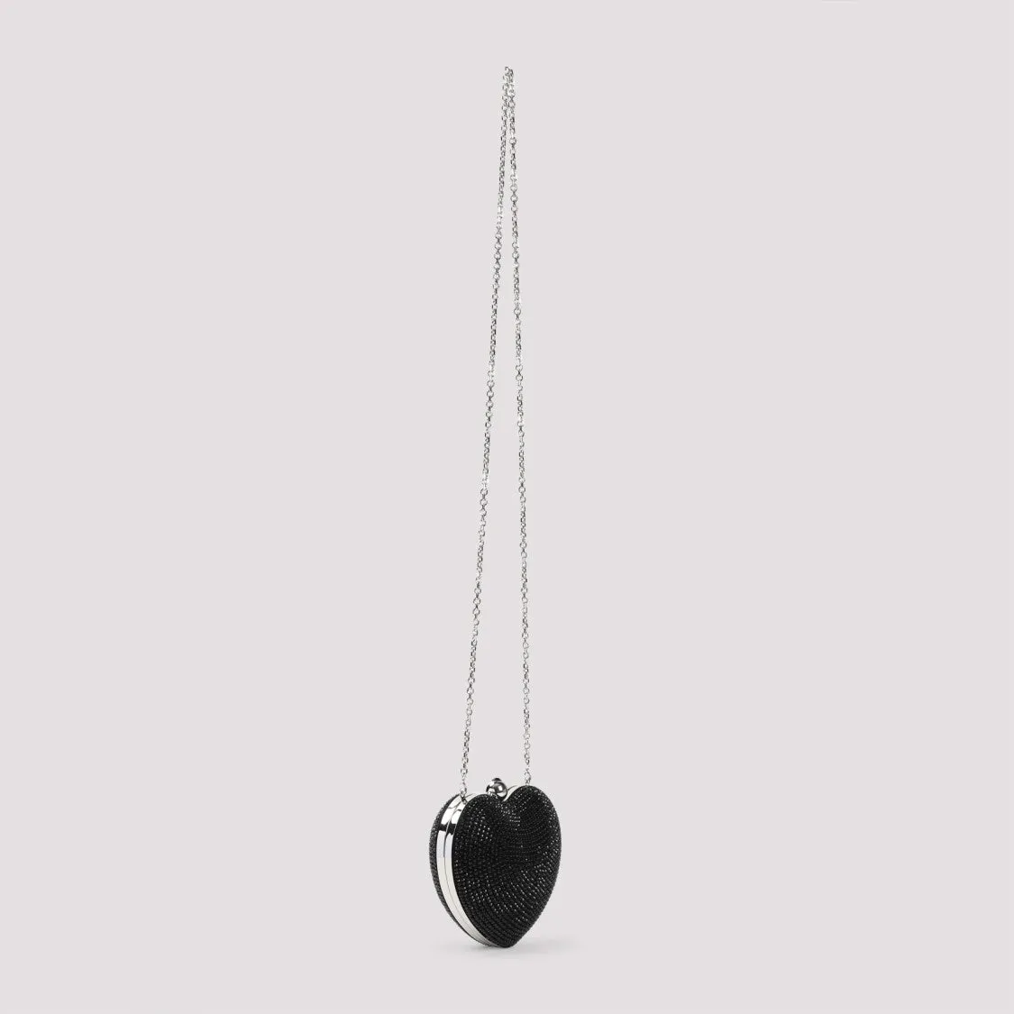 Crystal Heart Hotfix Small Clutch