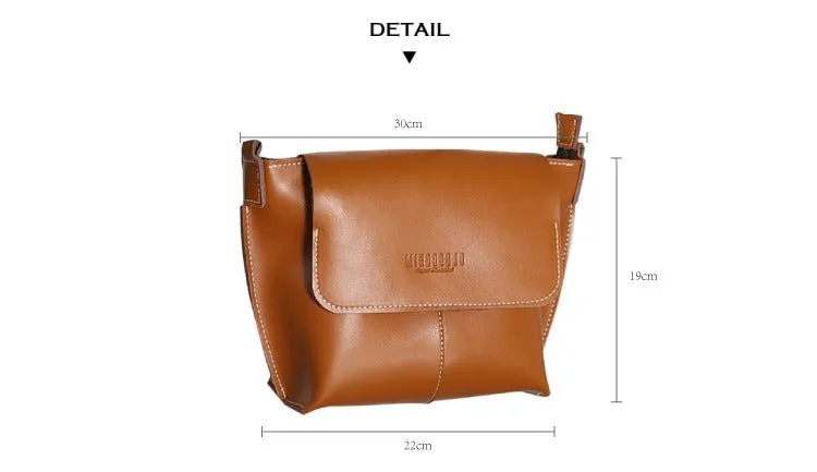 Cute Coffee LEATHER Side Bag Handmade WOMEN Coffee Crossbody BAG Phone Purse FOR WOMEN