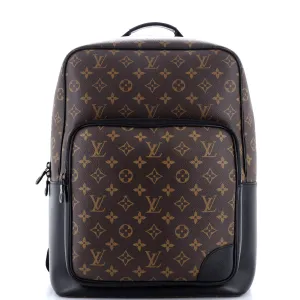 Dean Backpack Macassar Monogram Canvas